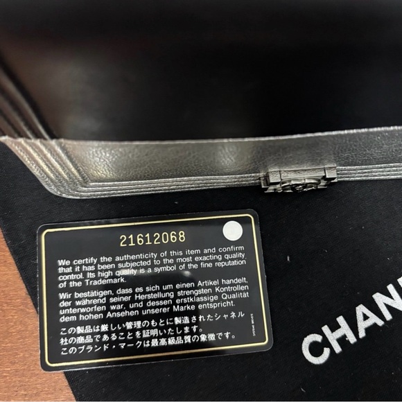 Chanel WOC boy bag black/silver - Picture 3 of 4